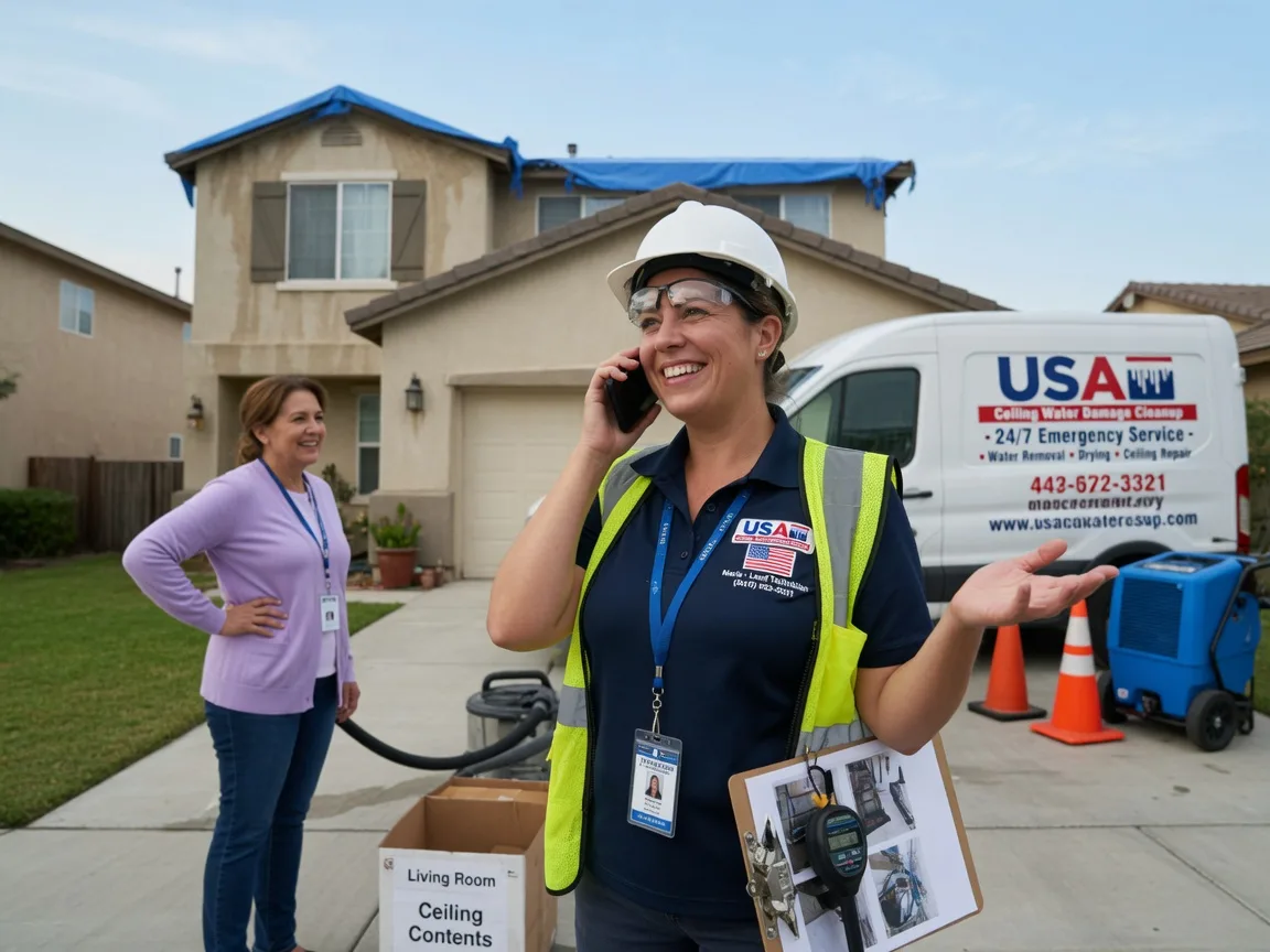 Ceiling Water Damage Restoration Center Point, TX FAQs